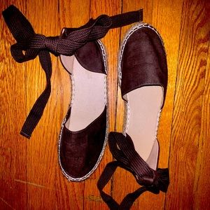Dark Brown Espadrilles